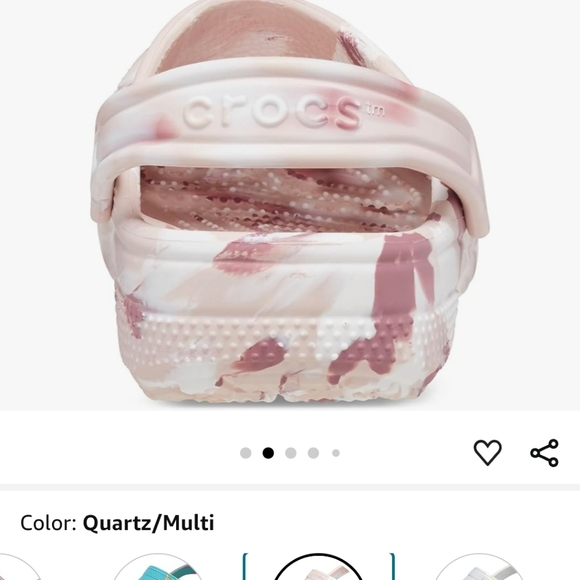 Crocs Toddler Classic Marbled Clog - Picture 3 of 5